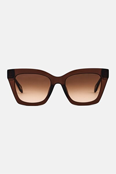 Just Cavalli Women SJC024 Square Sunglasses, Dark Brown