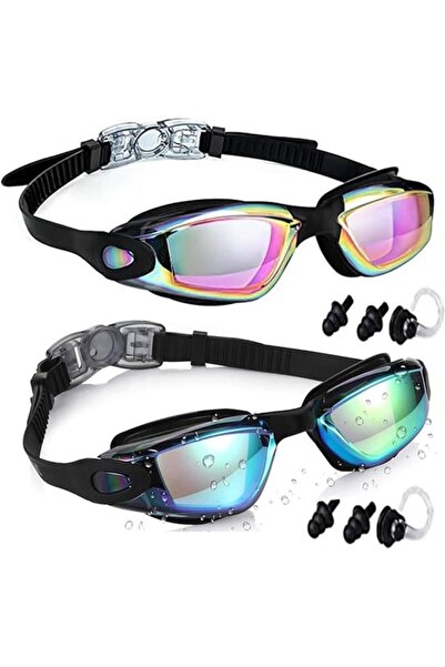 STARSTAR 2pc Junior Kids Swimming Goggles Set (3-15 Years) for Water Sports &...