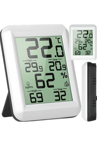 STARSTAR Digital Indoor Thermometer Hygrometer LCD Display Room Use Humidity ...