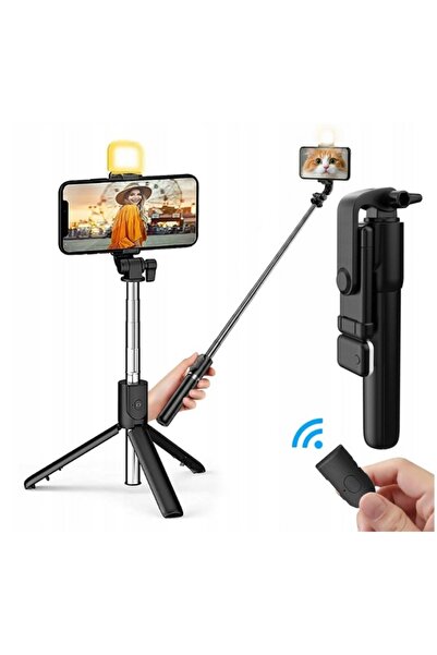 STARSTAR Selfie stick phone tripod with remote control Bluetooth stand