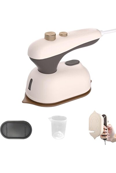 STARSTAR Iron - Steam Iron - Travel Iron - Portable Mini - Khaki