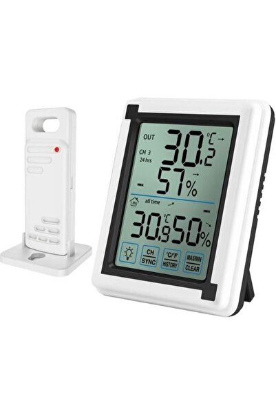 STARSTAR Indoor/Outdoor Digital Thermometer and Hygrometer, Mini Weather Stat...