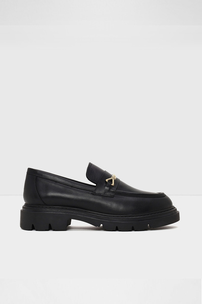Aldo VENIO-TR - Kadın Siyah Hakiki Deri Slip-On Loafer