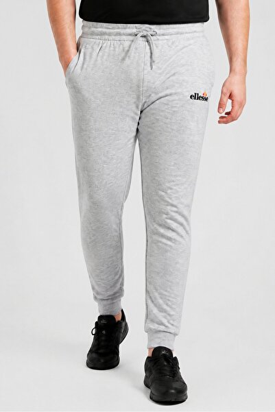 Ellesse Men Sportswear Fit Outdoor Sweatpants, Light Grey