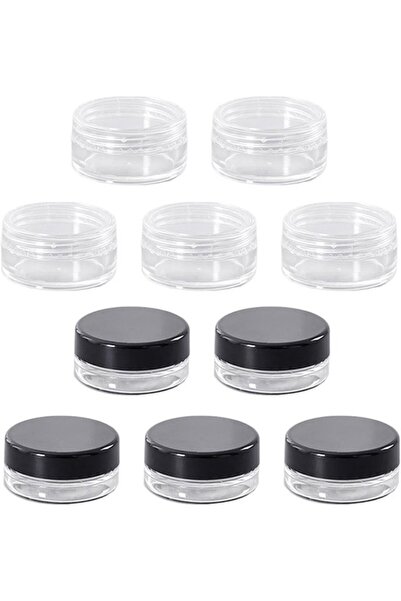 STARSTAR 10-piece mini packaging box, round packaging box, plastic packaging ...