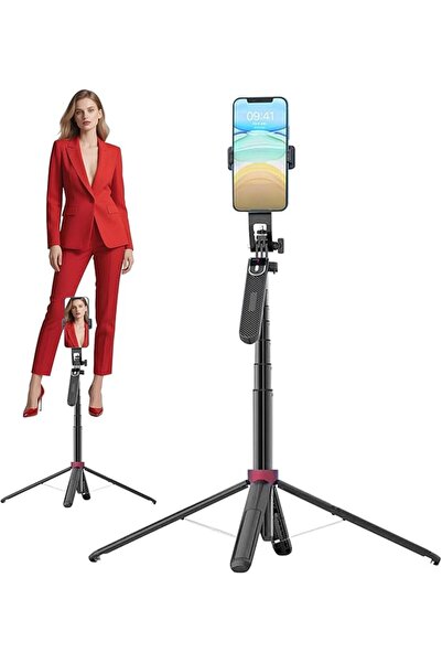 STARSTAR 180cm selfie tripod with 2 lights, extendable tripod, remote control...