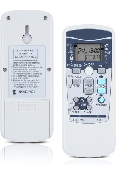STARSTAR Air conditioner remote control, compatible with Mitsubishi Heavy Ind...