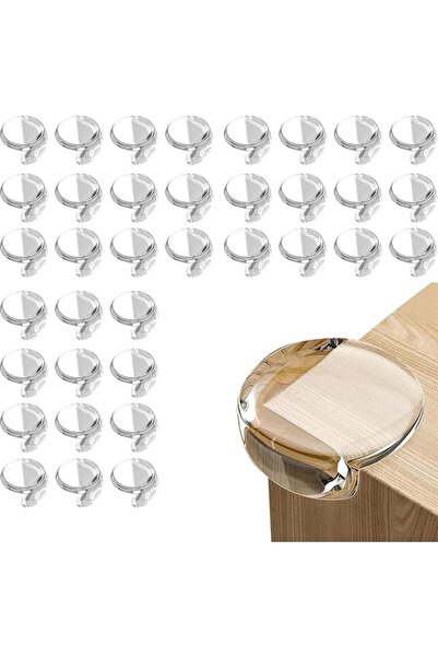 STARSTAR 36-pack baby corner protectors, baby table corner protectors, transp...