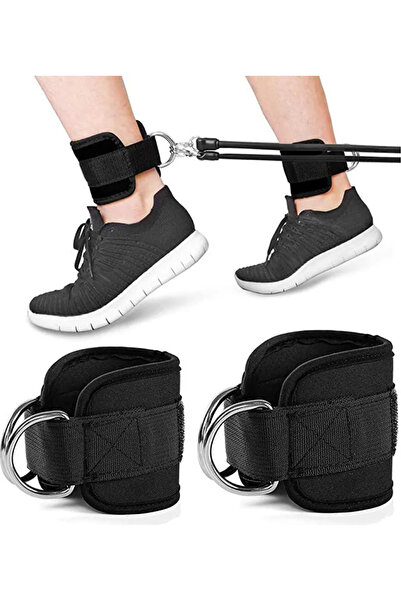 STARSTAR Ankle strap for cable training, black