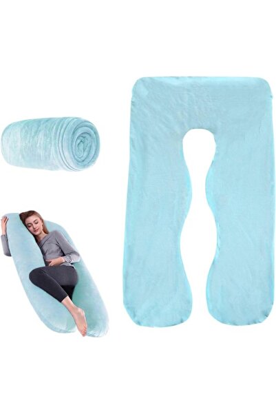 STARSTAR U-shaped maternity pillowcase, 140 x 80 cm, replaceable pillowcase, ...