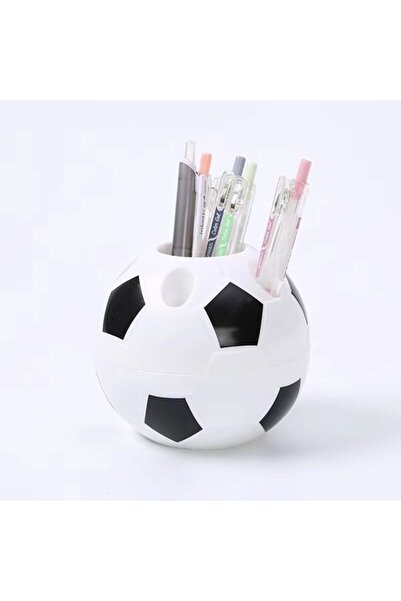 STARSTAR Round Soccer Ball Pen Holder, Children's Multifunctional Desktop Sto...