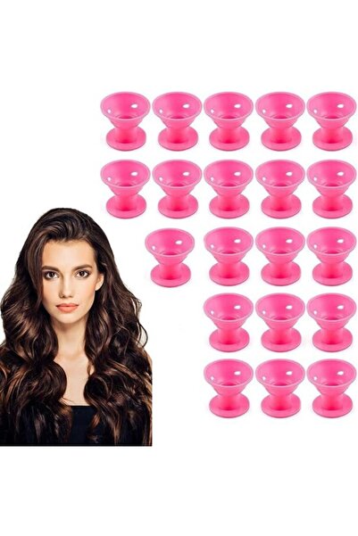 STARSTAR Curling Irons - 20 Pieces Large Flexible Hair Rolls, Silicone Curler...