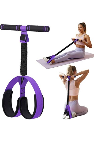 STARSTAR 3-in-1 Ab Roller Wheel & Resistance Pedal Band (25kg/55lbs), Heavy D...