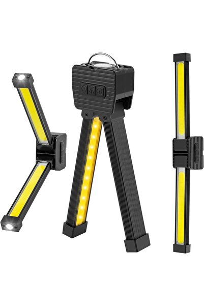 STARSTAR Rechargeable COB LED Work Light with Magnet, Workshop Inspection Lam...
