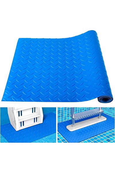 STARSTAR Large Pool Ladder Mat 40x90cm Non-Slip Step Protective Pad Above Gro...