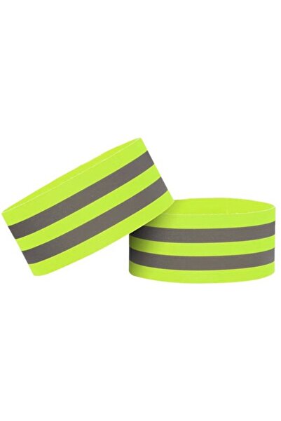 STARSTAR Green High-Visibility Rechargeable LED Running Light Armband, Elasti...