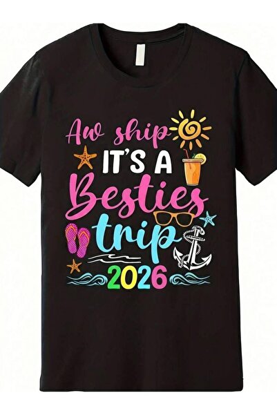 KYMC07 Girls' Travel 2026 Cruise-Inspired Vintage Musician| Classic Black, Al...