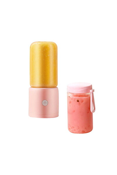 STARSTAR Orange juicer, smoothie and fruit juicer, USB rechargeable, with 6 b...