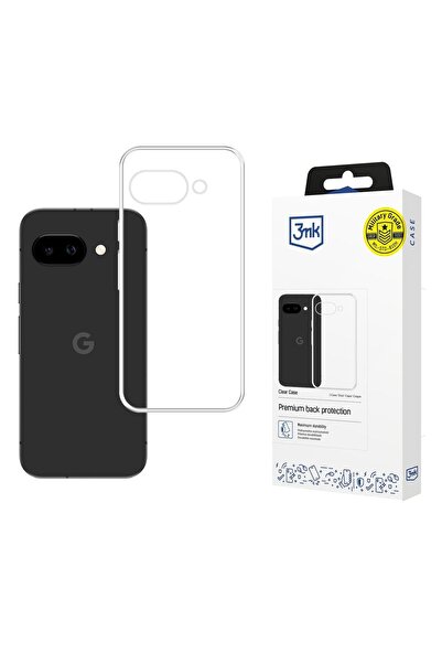 3MK Husă transparentă pentru Google Pixel 10A, cu margini întărite, anti-zgâr...