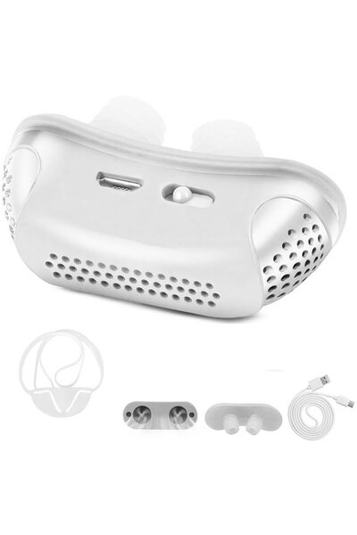 Morvena Picks Dispozitiv electric mini anti-sforăit, cu flux de aer reglabil ...