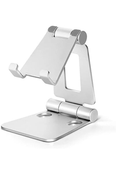 STARSTAR Double-folding phone stand - a compact, foldable, portable desktop s...