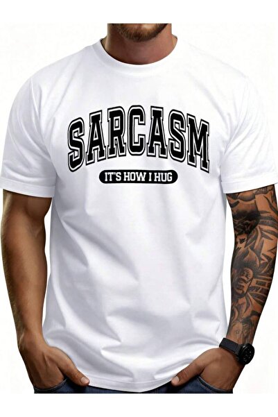 LİNA06 Men'S% Graphic-Shirt Breathable Soft Lightweight Sarcasm It'S How I Hu...