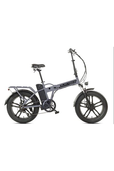 SARİSSA BİSİKLET Kron Elektron Spectra 20 Jant Katlanabilir 36 Volt 10.4 Ah Elektrikli Fatbike Bisiklet Nardo Gri
