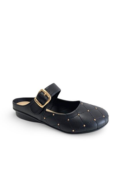 BATA Buckle Detail Comfort Clogs