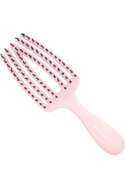 Olivia Garden Μίνι βούρτσα μαλλιών Fingerbrush Care - Ροζ