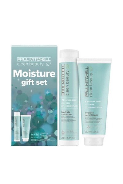 Paul Mitchell Clean Beauty Σετ Δώρου Ενυδάτωσης Δίδυμο (Σαμπουάν 250ml, Μαλακ...
