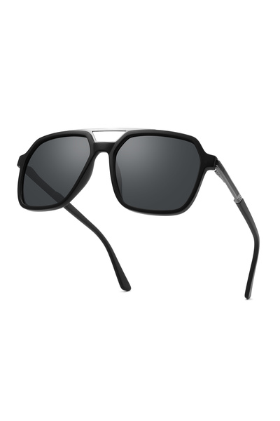 PUKCLAR Men's Polarized Sunglasses with TR90 Frame and Metal Bridge – Lightwe...