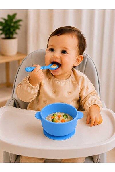 ERMA HOME Mom's Bowl and Teether Spoon Bpa-Free