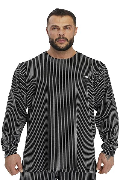 BGSM Men's Oversize Flexible Sports Sweatshirt 4737