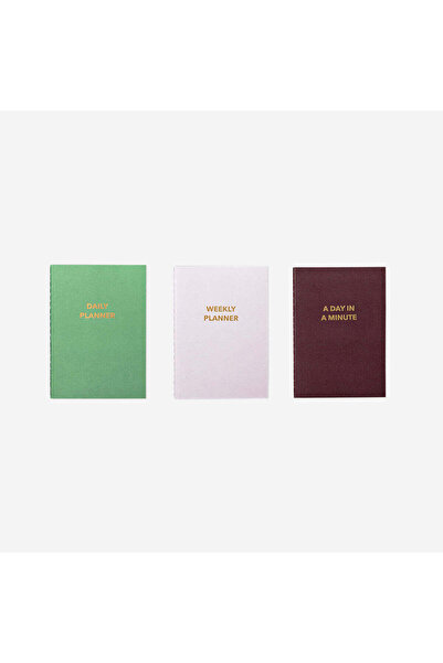 Flying Tiger Copenhagen 3'lü A6 Planlayıcı Defter Seti