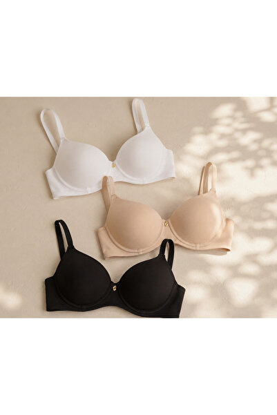 inspira lingerie حمالة صدر بدون دعامات، مقاس B، مريحة للاستخدام اليومي، مصنوع...