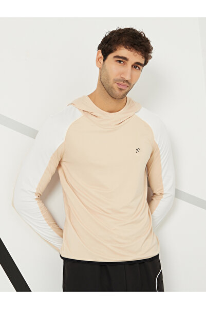Styli Colorblock Long Sleeves Hooded T-shirt