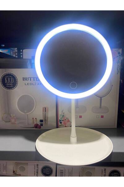 çınaroğlu avm Lüx 3 farklı led ışık dokunmatik tuş 30 CM 360 DERECE DÖNEBİLEN...