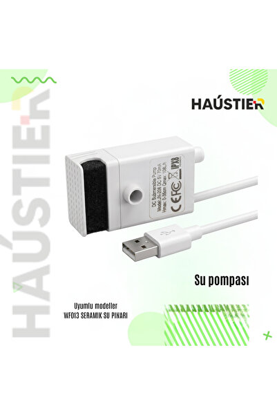 Haustier WF013 -Seramik Uyumlu Anti-Burnt Özellikli, Ledli, USB, Evcil Hayvan...