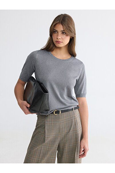 LC Waikiki Short Sleeve Crew Neck Women's Knitwear Sweater