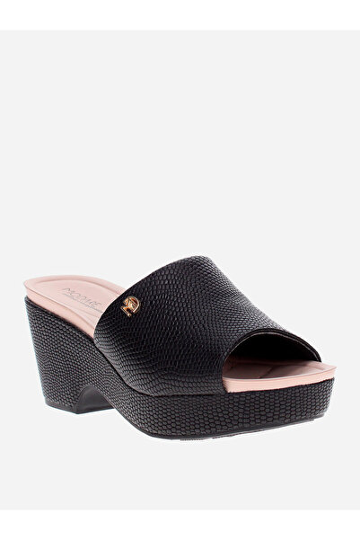 Modare Textured Open Toe Wedge Heel Sandals
