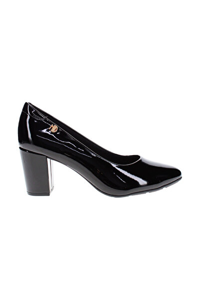 Beira Rio Solid Slip-On Block Heels Sandals