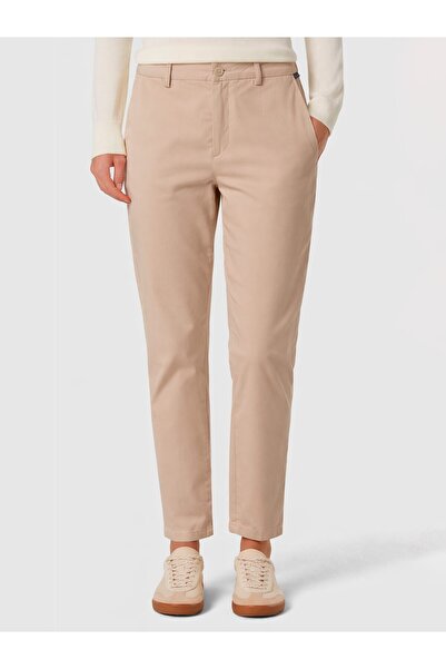 North Sails Slim Fit Pamuklu Kadın Chino Pantolon