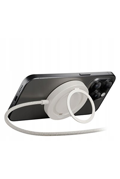 NO BRAND Native Union SnapStand Qi2 15W MagSafe Încărcător Wireless Sandstone