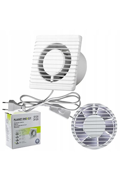 airRoxy VENTILATOR DE BAIE SILENTIOS PENTRU CASĂ FI 100 CABLU CU SET DE CLAPE...