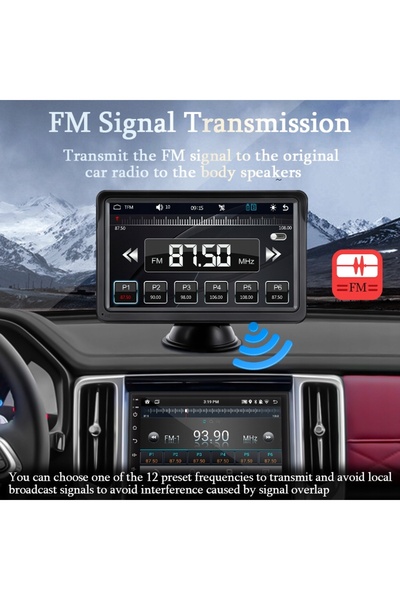 NO BRAND Radio auto de 7 inch Apple/Android Carplay BT G1796