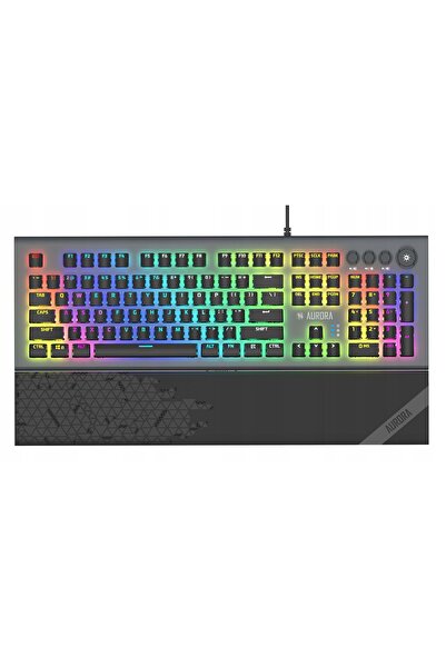 İbox Tastatură de gaming mecanică Aurora K-5 cu iluminare de fundal