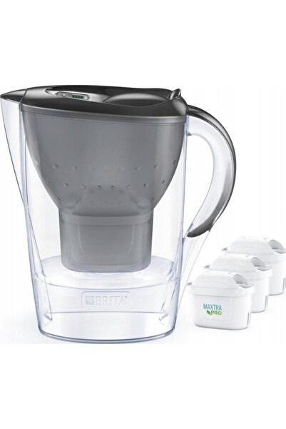 BRITA Cană filtrantă Marella cu grafit + 3 x Maxtra Pro Pure Performance
