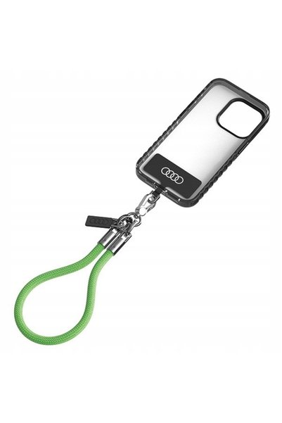 NO BRAND Șnur universal Audi tip crossbody pentru telefon 28cm 8mm, verde