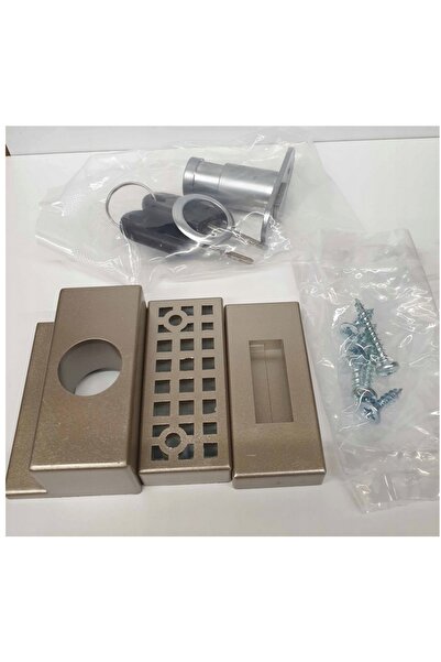 NO BRAND Încuietoare LAGUNA pentru uși glisante din aluminiu 91910000