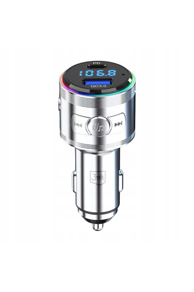 3MK Încărcător auto Hyper Car cu putere de 48W, QC PD PPS, USB-C/U